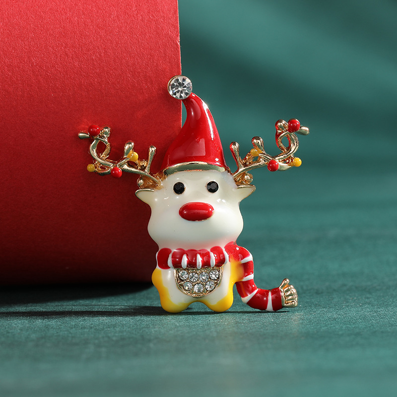 Cute Reindeer Teacher Pin