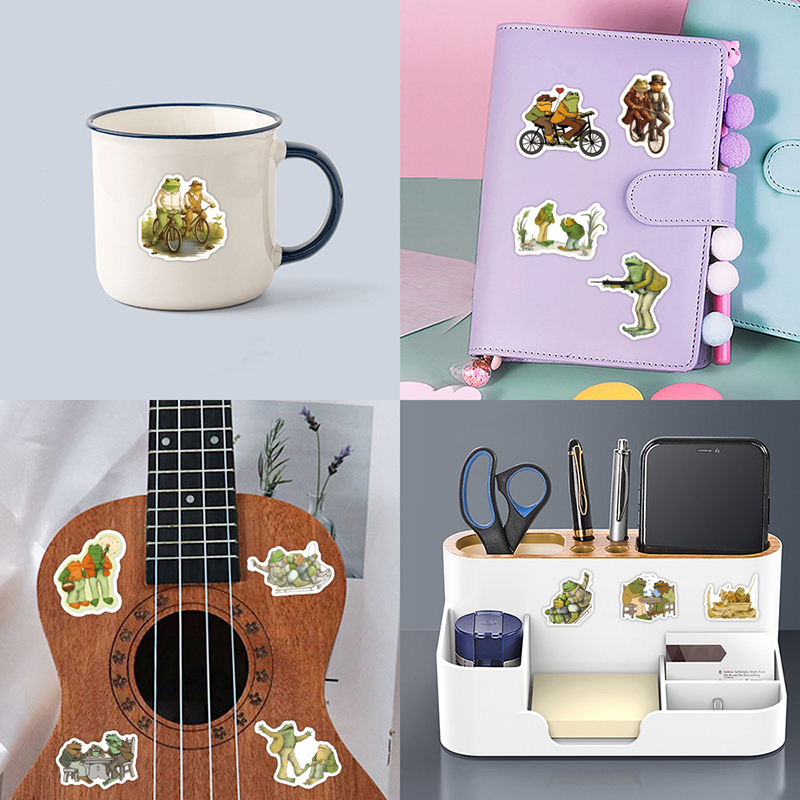 Frog And Toad Teacher 50PCS Stickers