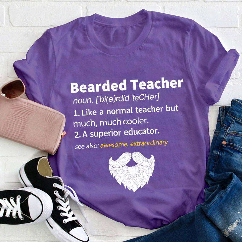 Bearded Teacher T-Shirt