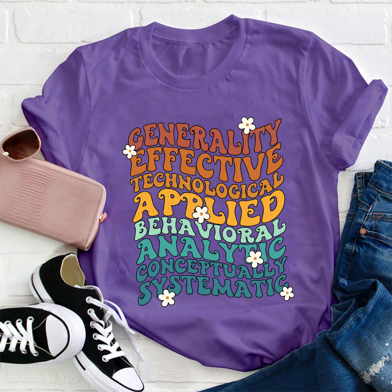 Technological Applied Teacher T-Shirt