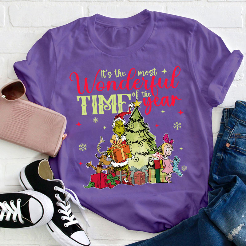 It's The Most Wonderful Time Of The Year Teacher T-Shirt