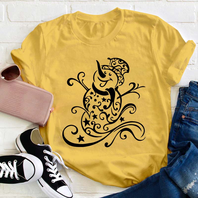 Welcome The Magic Of Winter Teacher T-Shirt