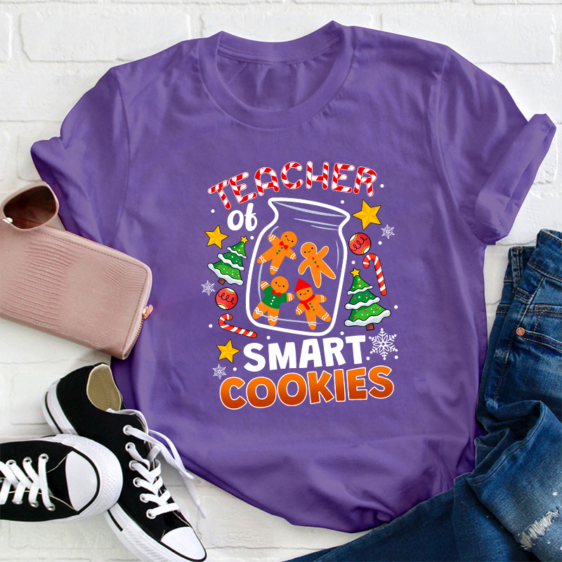 Teacher Of Smart Cookies Teacher T-Shirt