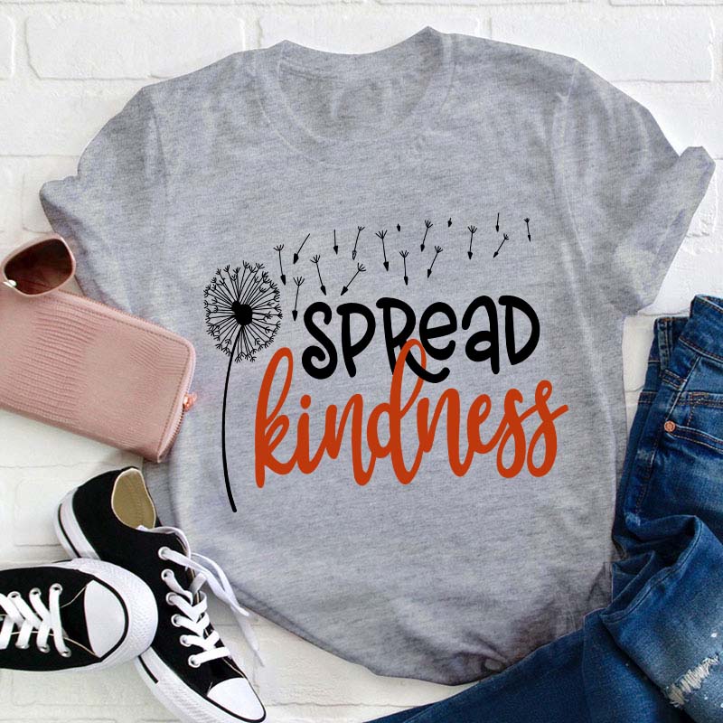 Spread Kindess Like Sunflower Teacher T-Shirt
