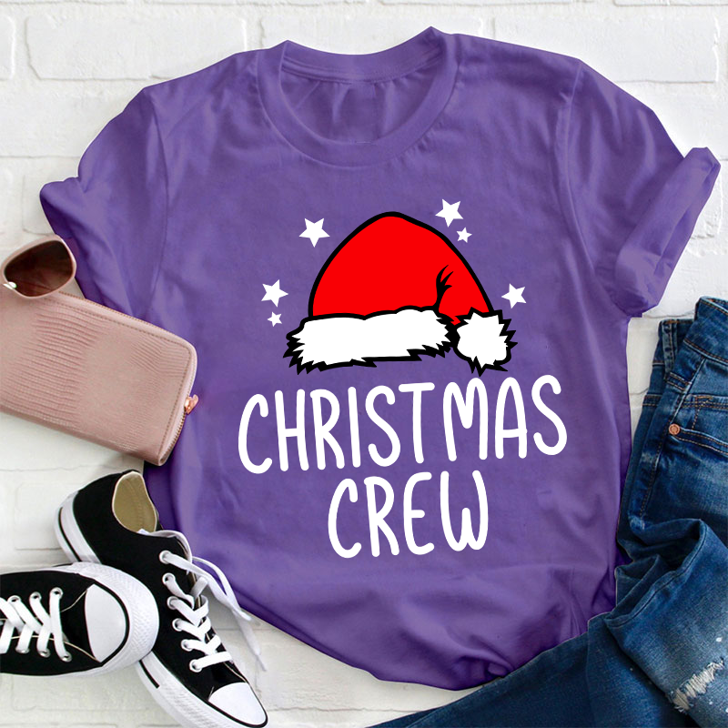 Christmas Crew Teacher T-Shirt