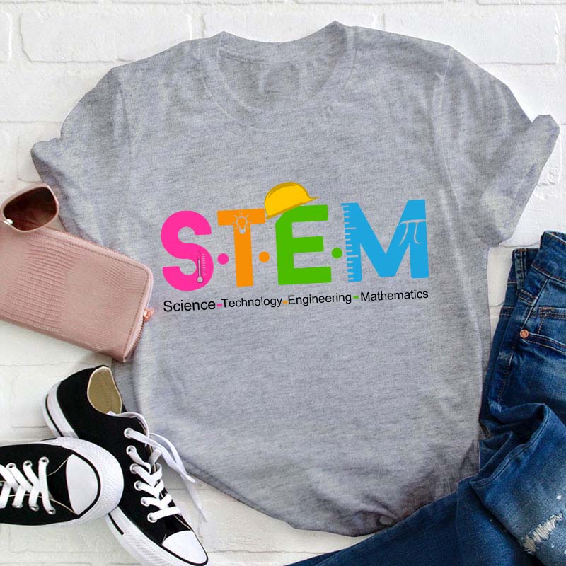 Science Technology Engineering Mathematics Teacher T-Shirt