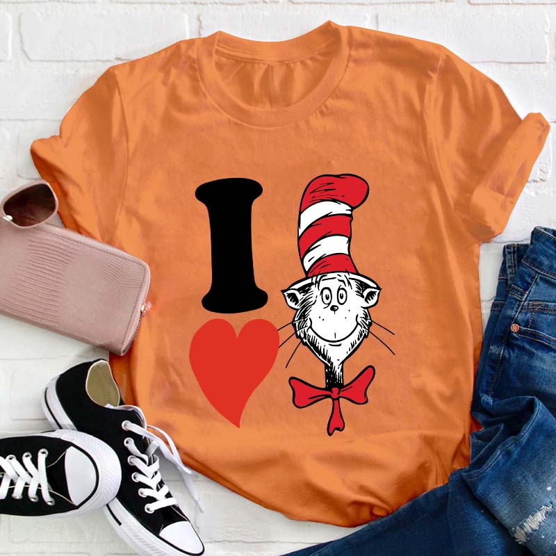 I Love You Teacher T-Shirt