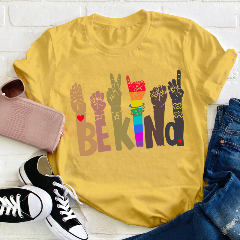 Be Kind Teacher T-Shirt