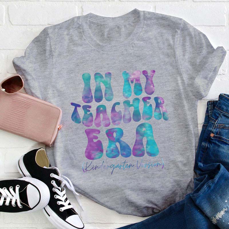 Personalized In My Teacher Era Teacher T-Shirt