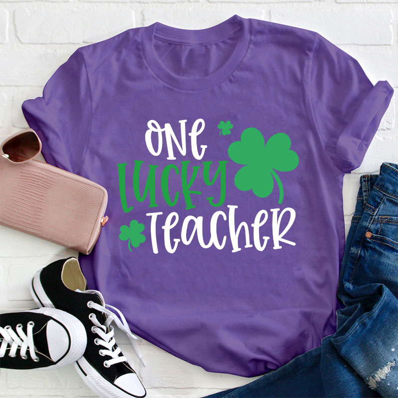 One Lucky Teacher T-Shirt