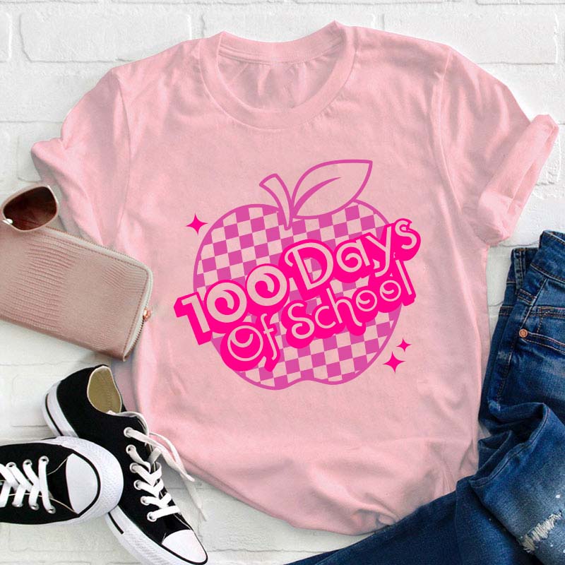 100 Days Of School Teacher T-Shirt