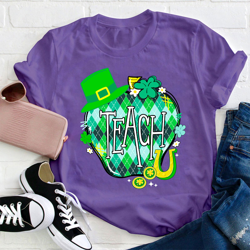 Lucky Apple Teacher T-Shirt