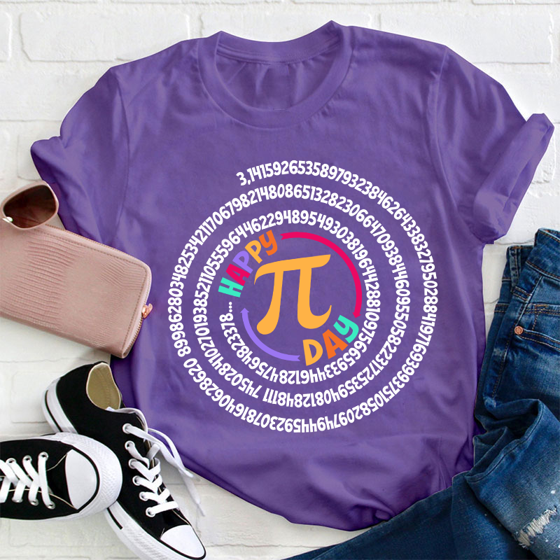 Happy Pi Day Teacher T-Shirt