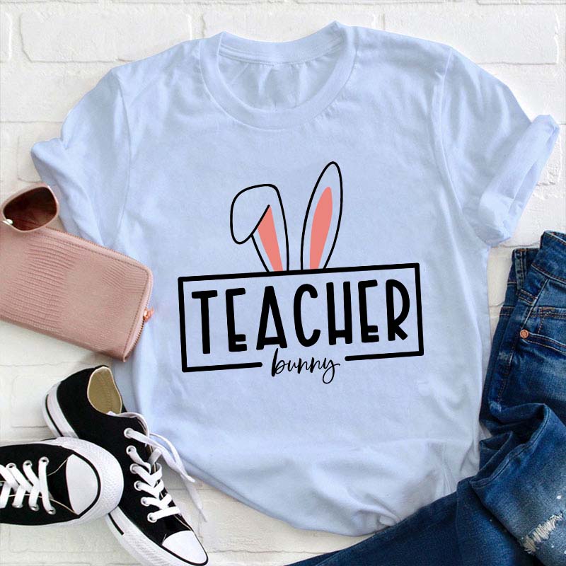 Teacher Bunny Teacher T-Shirt