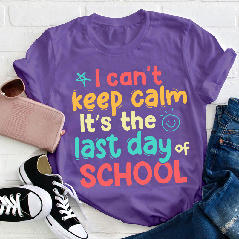 I Can't Keep Calm Teacher T-Shirt