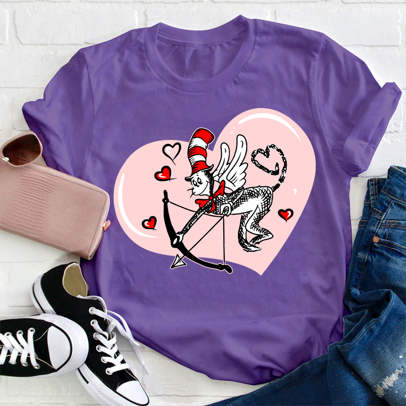 Arrow Of Love Teacher T-Shirt