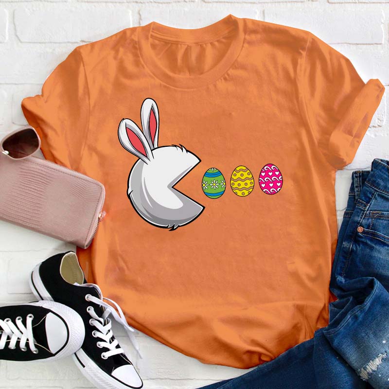 Egg Hunter Rabbit Teacher T-Shirt
