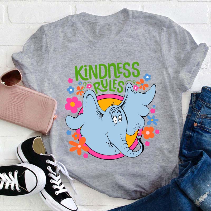 Kindness Rules Teacher T-Shirt
