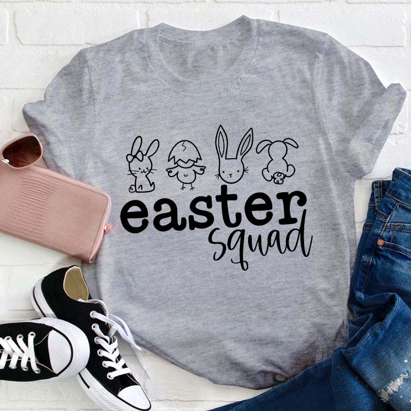 Easter Squad Teacher T-Shirt