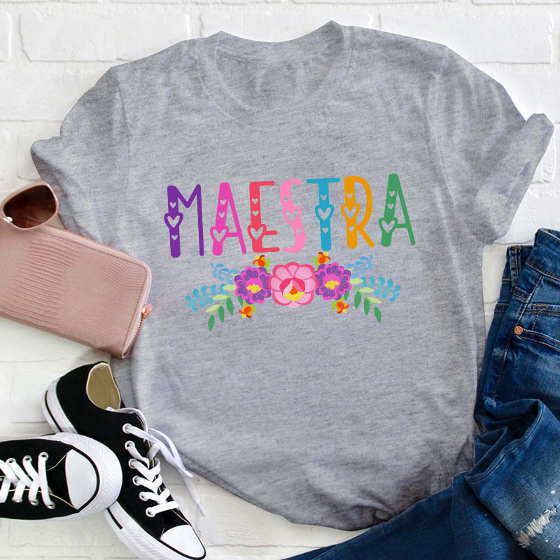 Maestra Spanish Teacher T-Shirt