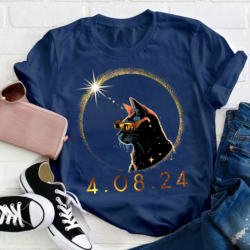 I'll Wait For The Total Solar Eclipse Teacher T-Shirt