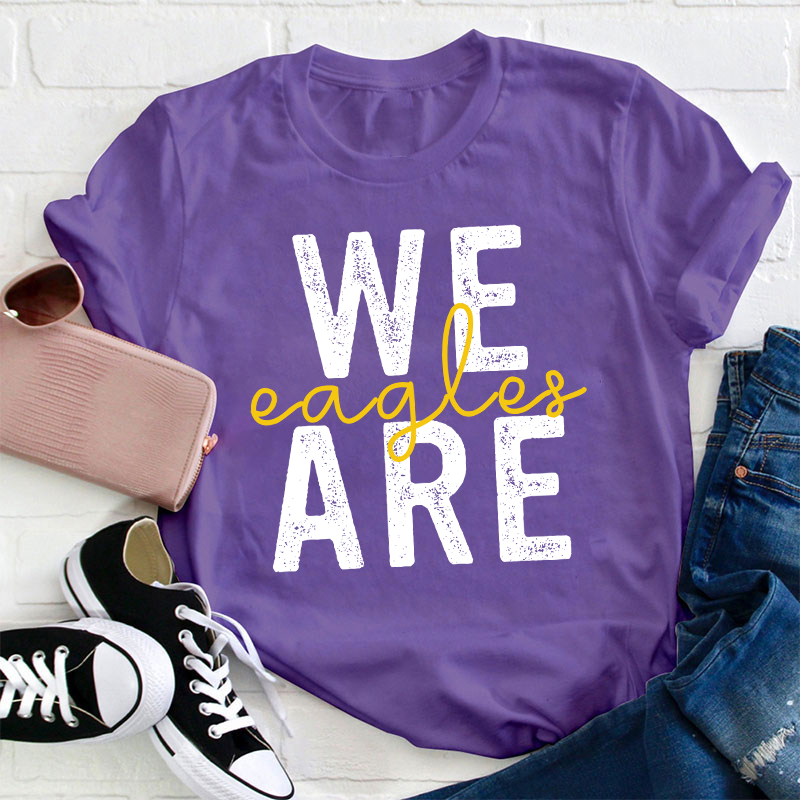 Personalized We Are We Are Winner Teacher T-Shirt