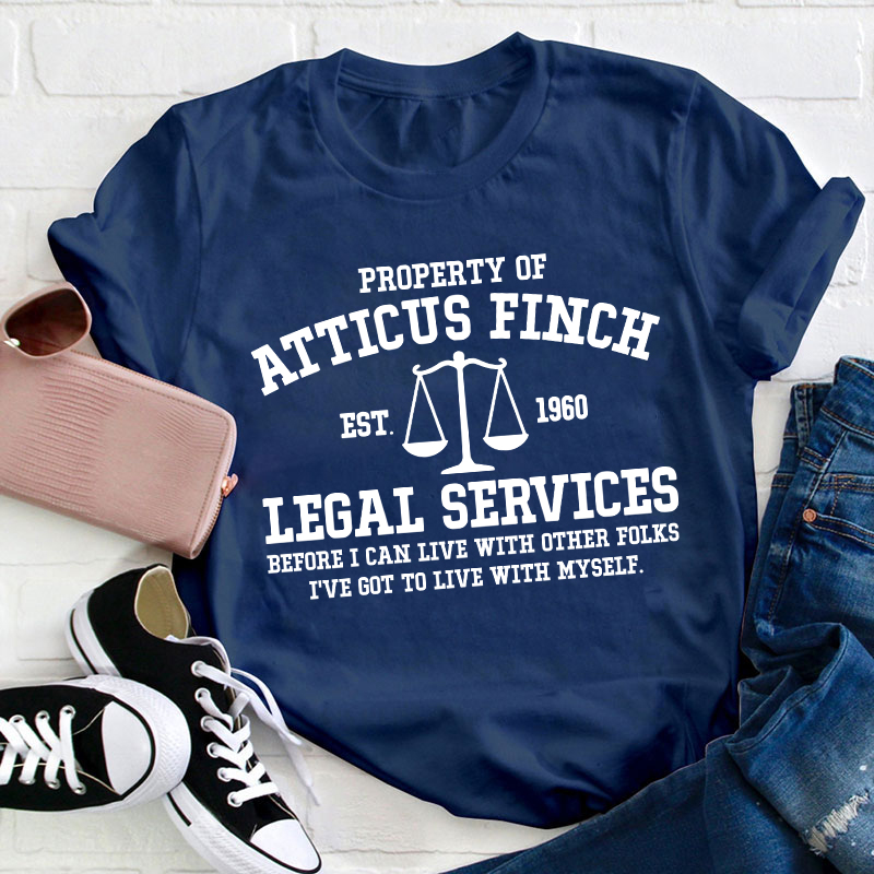 Property Of Atticus Finch Teacher T-Shirt