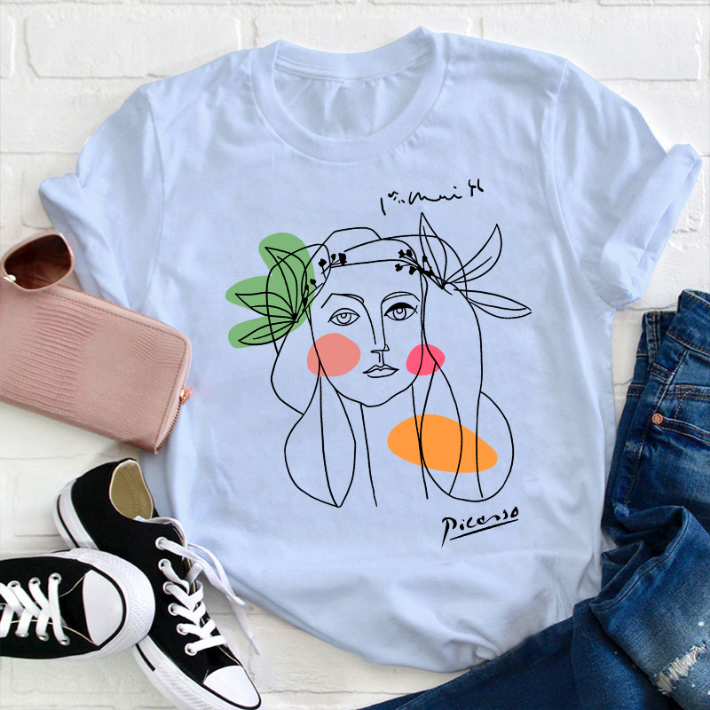 War And Peace Art Teacher T-Shirt