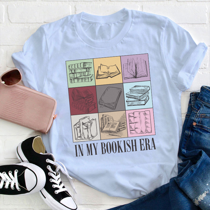 In My Bookish Era Teacher T-Shirt