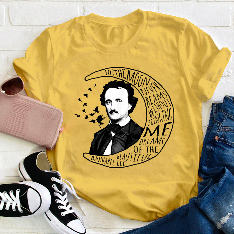 Cool Story Poe Teacher T-Shirt
