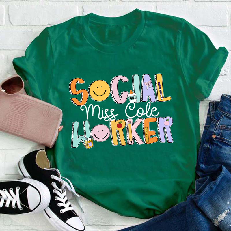 Personalized Groovy Dream Team Teacher T-Shirt