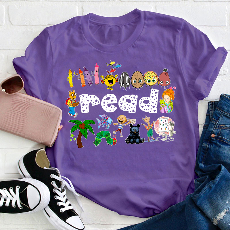 Read Children's Books Teacher T-Shirt