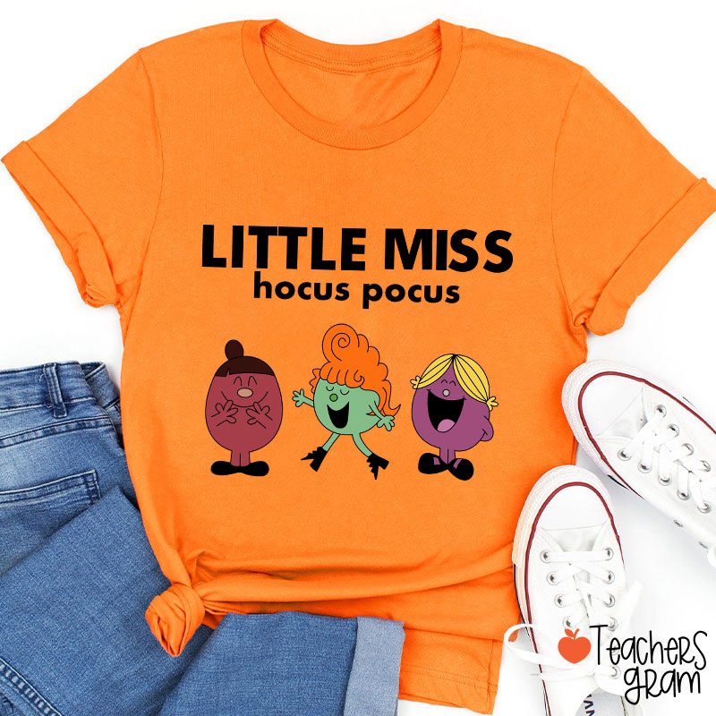 Little Miss Hocus Pocus Halloween T-Shirt