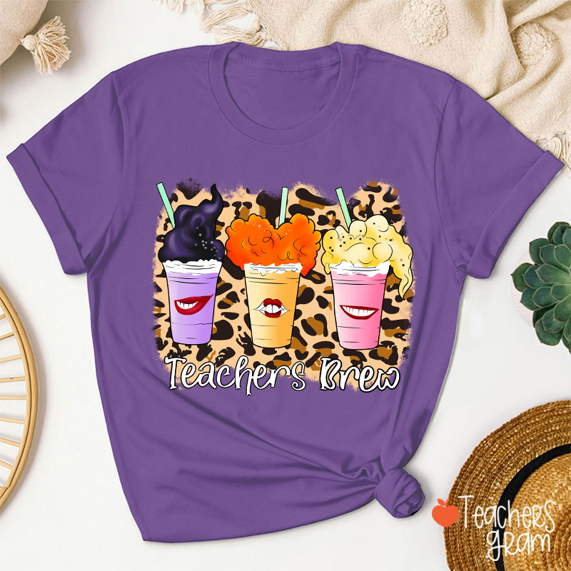 Teachers Brew Halloween T-Shirt
