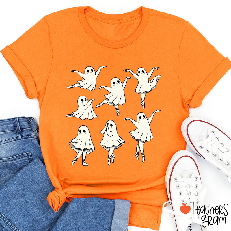 Dancing Ghost Teacher T-Shirt
