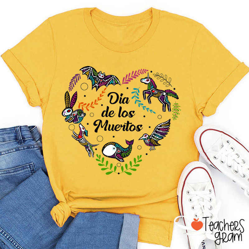 Dia De Los Muertos Spanish Teacher T-Shirt