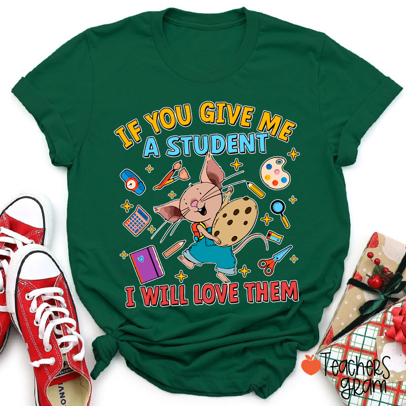 The Little Mouse Who Give Us Love Teacher T-Shirt