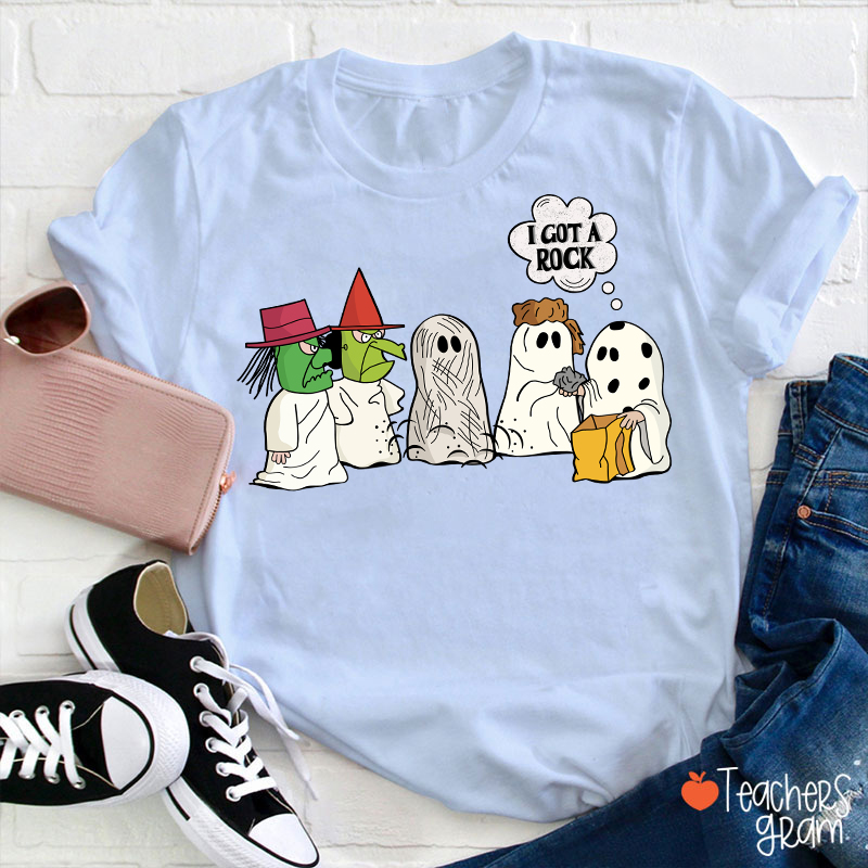 I Got A Rock Halloween Teacher T-Shirt