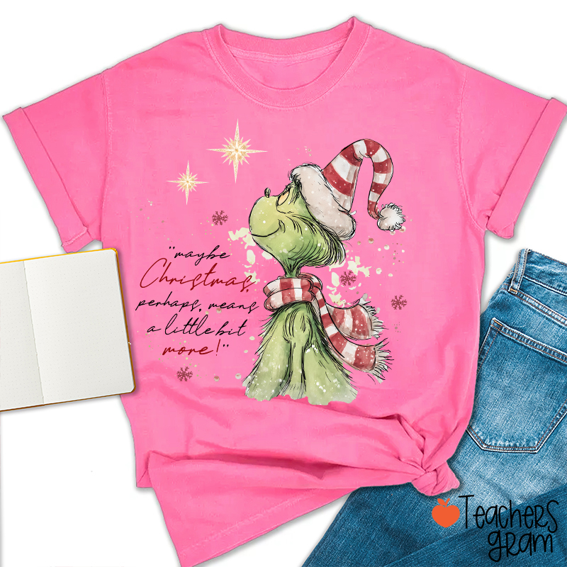 Vintage Mean Guy Character Teacher T-Shirt