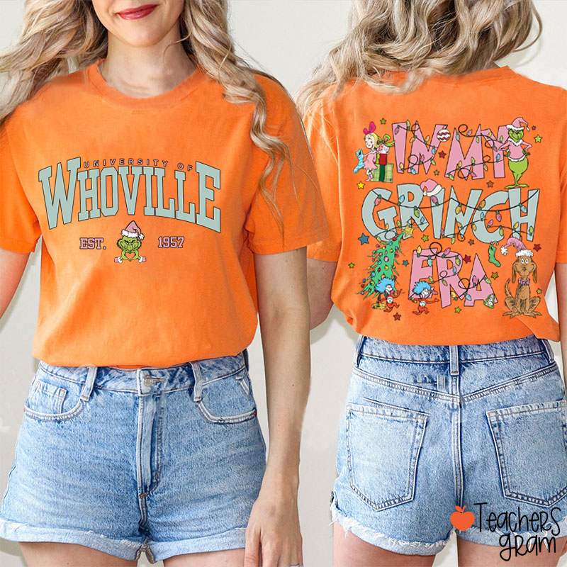 In My Mean Guy Era Teacher Two Sided T-Shirt