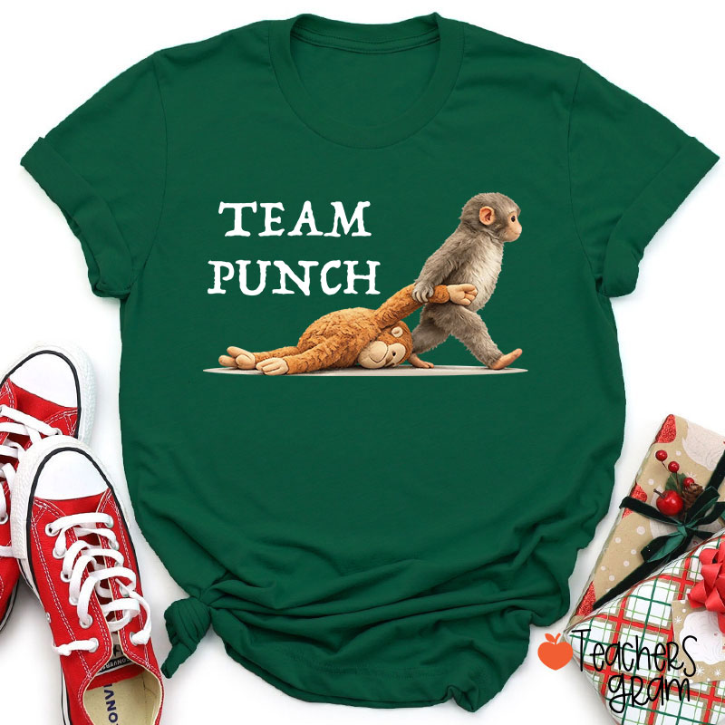 Team Punch Comfort Colors Teacher T-Shirt