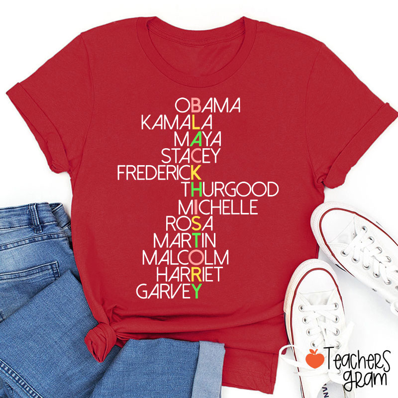 They are Black History Teacher T-Shirt