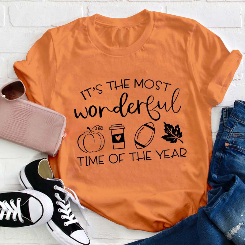 It's The Most Wonderful Time Of The Year Teacher T-Shirt