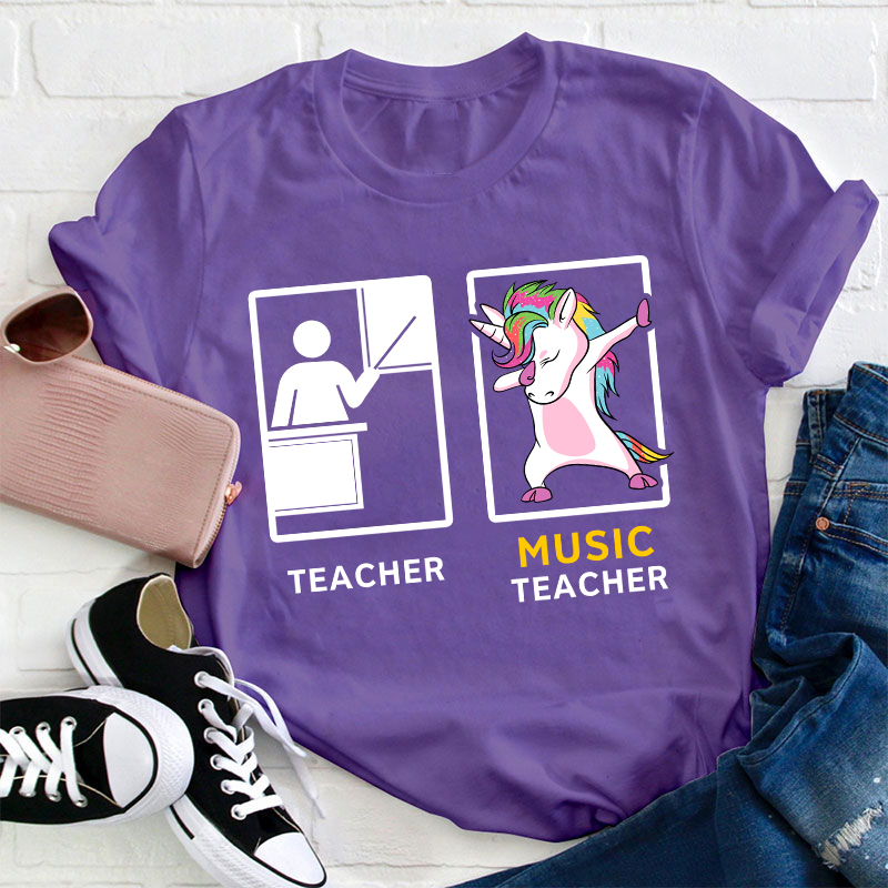 Unique Music Teacher T-Shirt