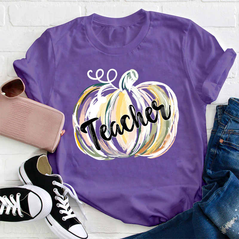 Pumkin Teacher T-Shirt