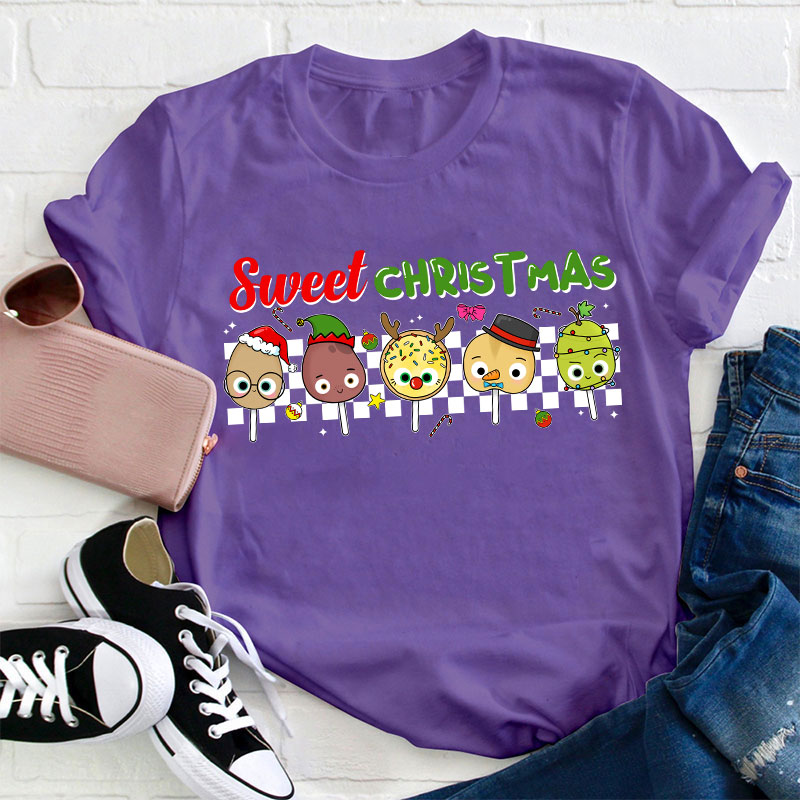 Sweet Christmas Teacher T-Shirt