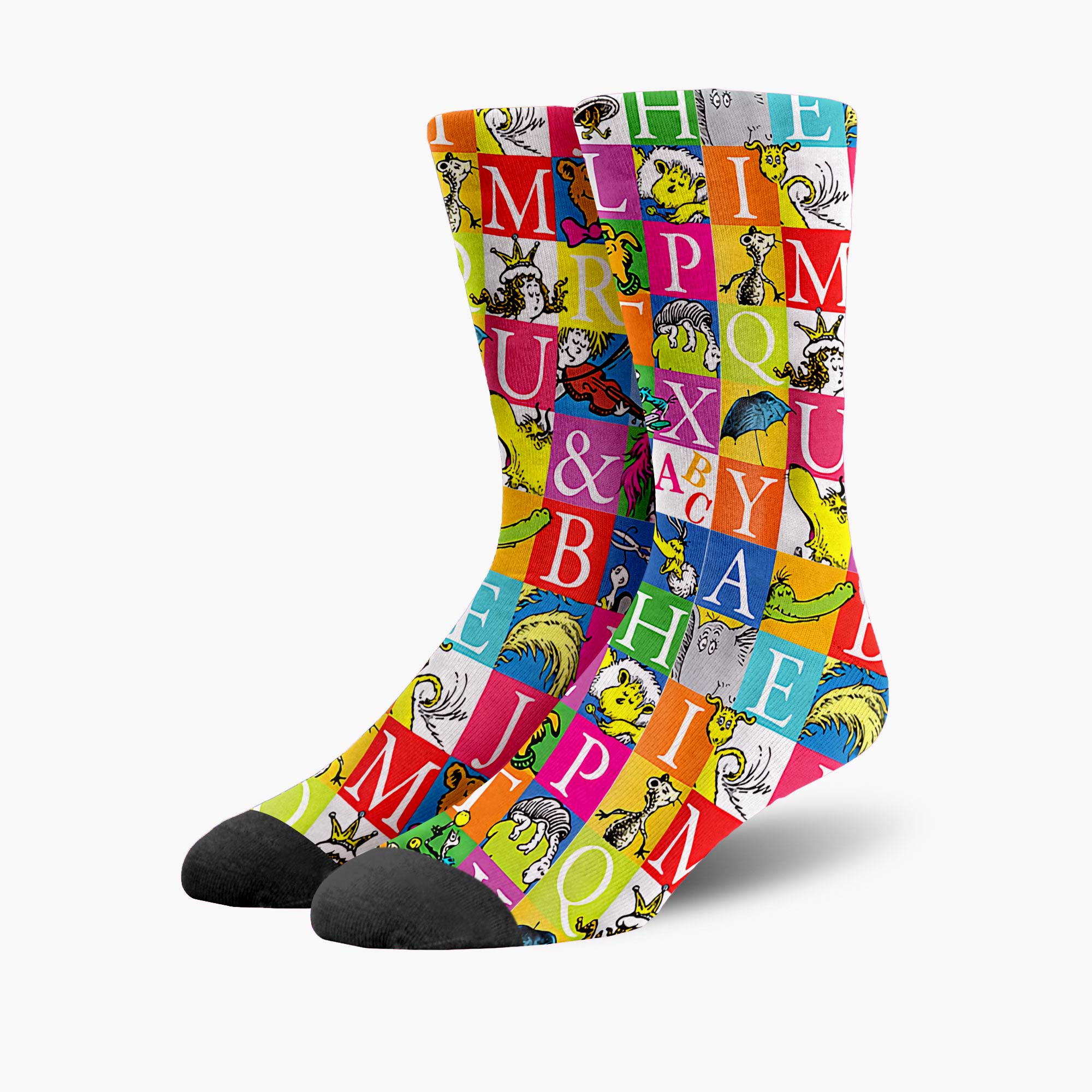 Reading Across the American Alphabet Teacher Socks
