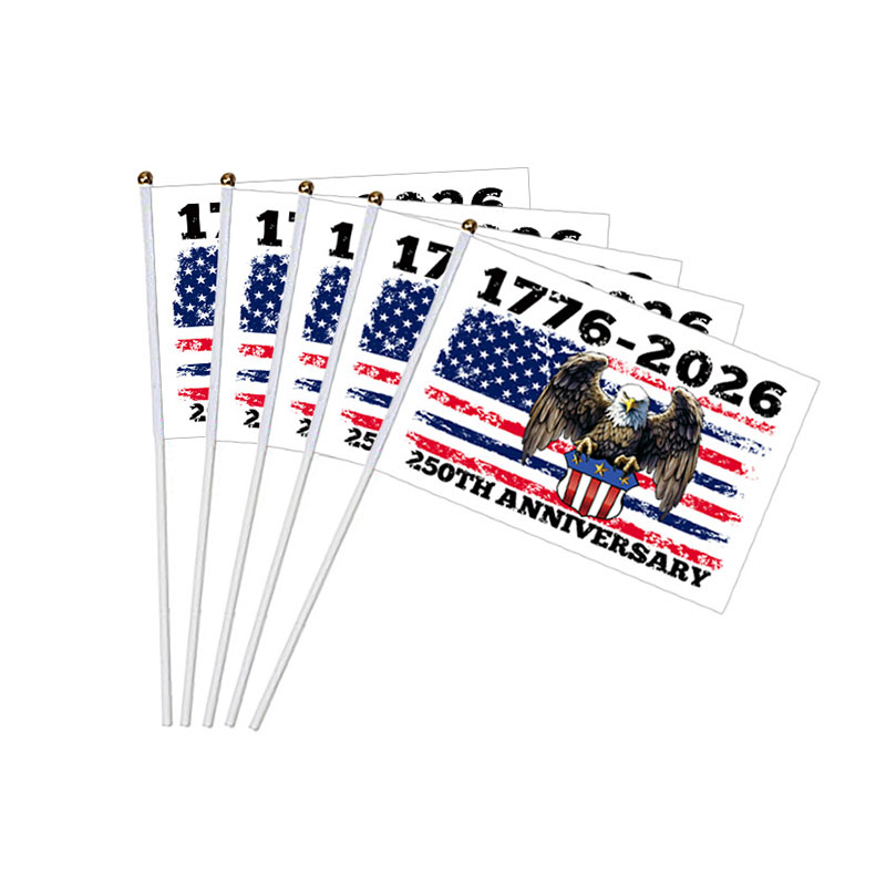 1776-2026 250th Anniversary Teacher Handheld Flags