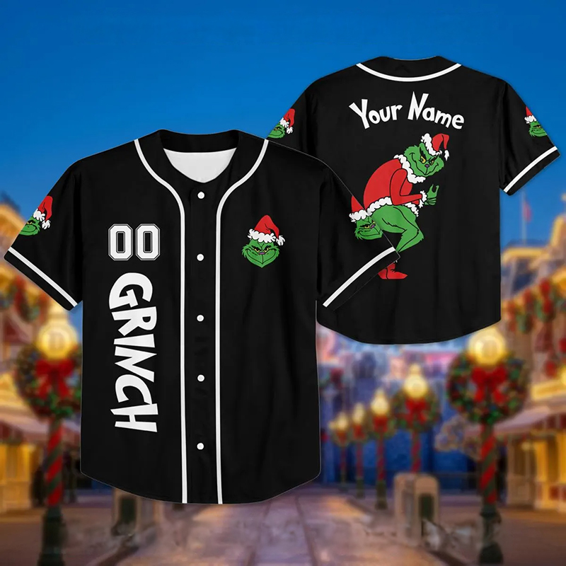 Personalized Name And Number Mean Guy Teacher Baseball Jersey