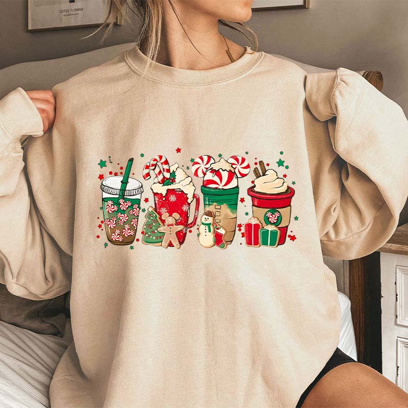 Bet You Want Some Christmas Drink Teacher Sweatshirt